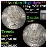 ***Major Highlight*** 1898-p Morgan Dollar TOP POP