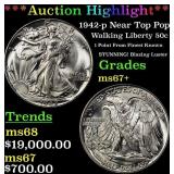 ***Major Highlight*** 1942-p Walking Liberty Half