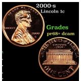 2000-s Proof Lincoln Cent 1c Grades GEM++ Proof De