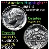 ***Auction Highlight*** 1984-d Roosevelt Dime 10c