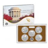 2017 United States Mint Proof Quarters 5 pc set