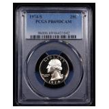 ***Auction Highlight*** 1974-s Proof Washington Qu