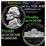 ***Auction Highlight*** 1975-s Proof Jefferson Nic