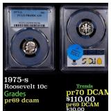 1975-s Proof Roosevelt Dime 10c pr69 dcam PCGS