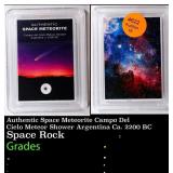 Authentic Space Meteorite Campo Del Cielo Meteor S