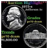 ***Auction Highlight*** 1975-s Proof Jefferson Nic
