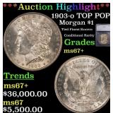 ***Major Highlight*** 1903-o Morgan Dollar TOP POP