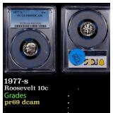 1977-s Proof Roosevelt Dime 10c pr69 dcam PCGS