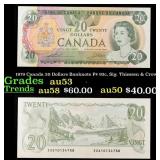 1979 Canada 20 Dollars Banknote P# 93c, Sig. Thies