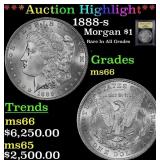 ***Major Highlight*** 1888-s Morgan Dollar $1 GEM+