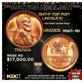 ***Auction Highlight*** 1947-p Lincoln Cent TOP PO