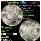 ***Major Highlight*** 1922-p Peace Dollar Near Top