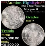 ***Major Highlight*** 1901-o Morgan Dollar Near To
