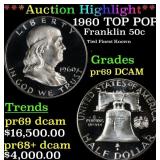 ***Major Highlight*** 1960 Proof Franklin Half Dol