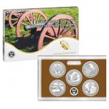 2015 United States Mint Proof Quarters 5 pc set