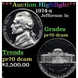 ***Auction Highlight*** 1974-s Proof Jefferson Nic