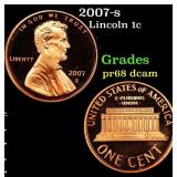 2007-s Proof Lincoln Cent 1c Grades GEM++ Proof De