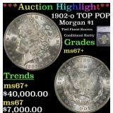 ***Major Highlight*** 1902-o Morgan Dollar TOP POP