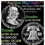 ***Major Highlight*** 1956 Type 2 Proof Franklin H