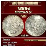 ***Major Highlight*** 1888-s Morgan Dollar $1 Sele