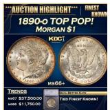 ***Major Highlight*** 1890-o Morgan Dollar TOP POP