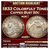 ***Major Highlight*** 1833 Capped Bust Half Dollar