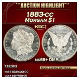 ***Major Highlight*** 1883-cc Morgan Dollar $1 ms6