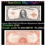 ***Major Highlight*** 1922 $10 Large Size Gold Cer