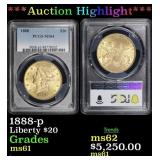 ***Major Highlight*** 1888-p Gold Liberty Double E