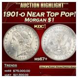 ***Major Highlight*** 1901-o Morgan Dollar Near To