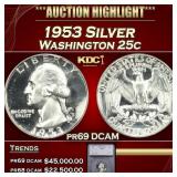***Major Highlight*** 1953 Proof Washington Quarte