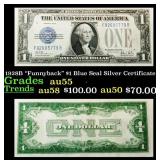 1928B "Funnyback" $1 Blue Seal Silver Certificate