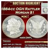 ***Major Highlight*** 1884-cc Morgan Dollar OGH Ra