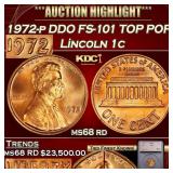 ***Major Highlight*** 1972-p DDO Lincoln Cent FS-1