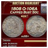 ***Major Highlight*** 1808 Capped Bust Half Dollar
