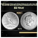 2020 Disney The Lion King Circle of Life 1oz .999