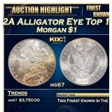 ***Major Highlight*** 1887-p Morgan Dollar VAM-12A