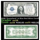 1928B "Funnyback" $1 Blue Seal Silver Certificate
