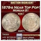 ***Major Highlight*** 1878-s Morgan Dollar Near To