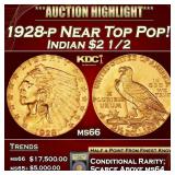 ***Major Highlight*** 1928-p Gold Indian Quarter E