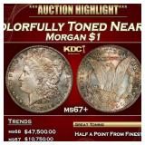 ***Major Highlight*** 1878-s Morgan Dollar Colorfu