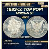 ***Major Highlight*** 1883-cc Morgan Dollar TOP PO