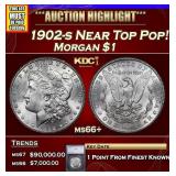 ***Auction Highlight*** 1902-s Morgan Dollar Near