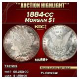 ***Major Highlight*** 1884-cc Morgan Dollar $1 ms6