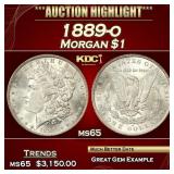 ***Major Highlight*** 1889-o Morgan Dollar $1 GEM