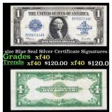 1923 $1 large size Blue Seal Silver Certificate Gr