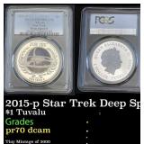 2015-p Star Trek Deep Space 9 DS9 1OZ Silver 1 Aus