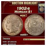 ***Major Highlight*** 1902-s Morgan Dollar $1 GEM+