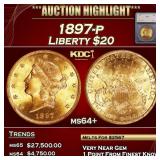 ***Major Highlight*** 1897-p Gold Liberty Double E