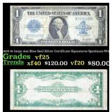 1923 $1 large size Blue Seal Silver Certificate Gr